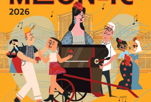 Conciertos de las Fiestas de la Melonera 2026, que se celebrarán del 3 al 6 de septiembre en Madrid Río, en el distrito de Arganzuela