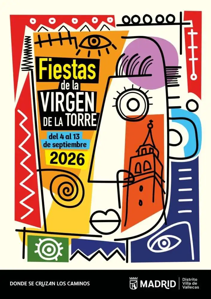 Del 4 al 13 de septiembre de 2026 Villa de Vallecas disfruta de las Fiestas en honor a la Virgen de la Torre, patrona del distrito.