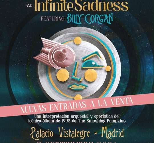Este martes se ponen a la venta nuevas entradas para los conciertos orquestales de Billy Corgan en el Palacio Vistalegre de Madrid