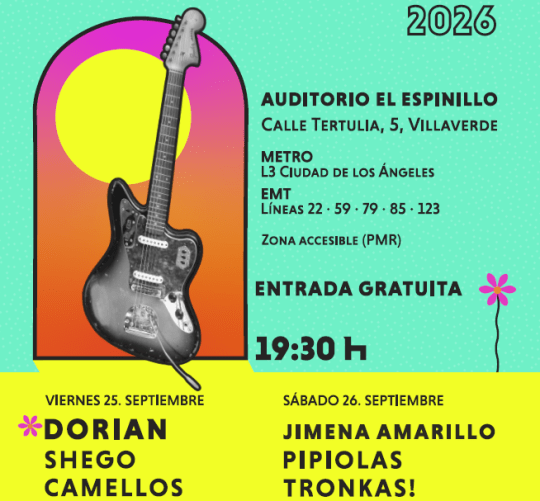 El Festival Indyspensable 2026 de Villaverde (Madrid) ya tiene completo su cartel y desvela una de las grandes sorpresas de esta edición