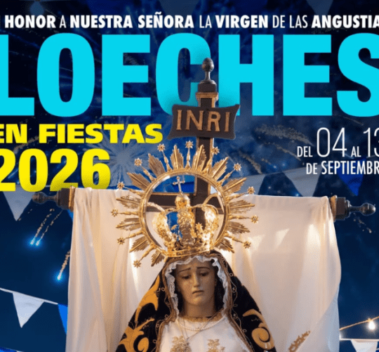 Loeches celebra sus Fiestas Patronales 2026 desde este miércoles 9 de septiembre hasta el domingo 13, con diversos conciertos gratuitos