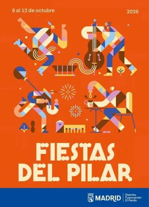 El Barrio del Pilar celebra sus fiestas de 2026 del 8 al 12 de octubre con una programación que reunirá conciertos y actividades varias
