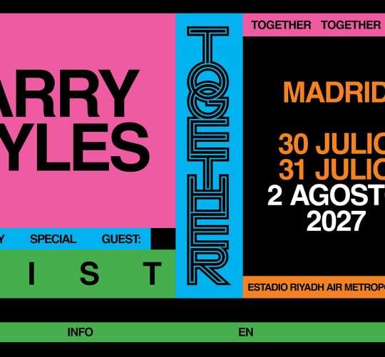 Harry Styles anuncia un tercer concierto en el estadio Ryadh Air Metropolitano de Madrid en el verano de 2027