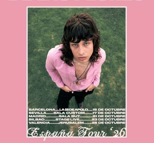 Tras la publicación de su segundo álbum, “La Belleza de las Flores” (Warner Music, 2026), Leo Rizzi anuncia la gira de conciertos homónima