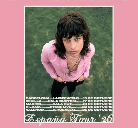 Tras la publicación de su segundo álbum, “La Belleza de las Flores” (Warner Music, 2026), Leo Rizzi anuncia la gira de conciertos homónima