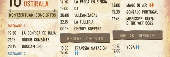 Ya tenemos los horarios del DalecandELA Fest 2026. Desde este jueves 17 y hasta el domingo 20 de septiembre, en el Puerto Viejo de Getxo