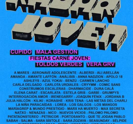 Radar Joven 2026 desvela su programación completa de conciertos del 15 de octubre al 8 de noviembre, con 64 artistas en 27 salas de Madrid