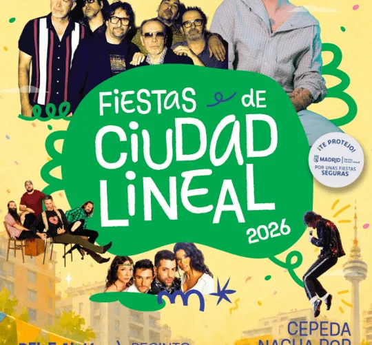 Conciertos de las Fiestas de Ciudad Lineal (La Elipa) 2026