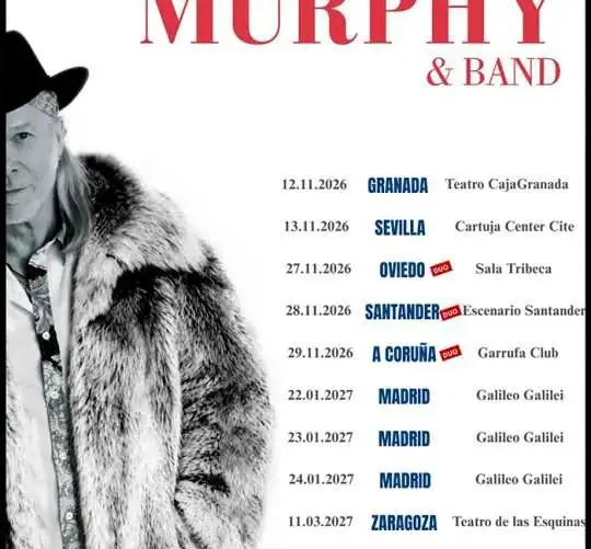 Elliott Murphy despliega su incombustible rock de autor en una nueva gira española a finales de este 2026 y principios de 2027