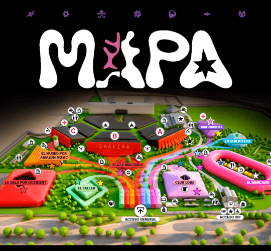 Shakira empieza este viernes 18 de septiembre su residencia de conciertos en Madrid (Iberdrola Music) y ya están los horarios, mapa y accesos