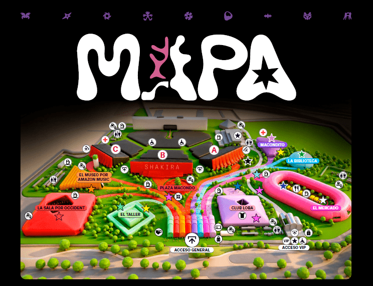 Shakira empieza este viernes 18 de septiembre su residencia de conciertos en Madrid (Iberdrola Music) y ya están los horarios, mapa y accesos