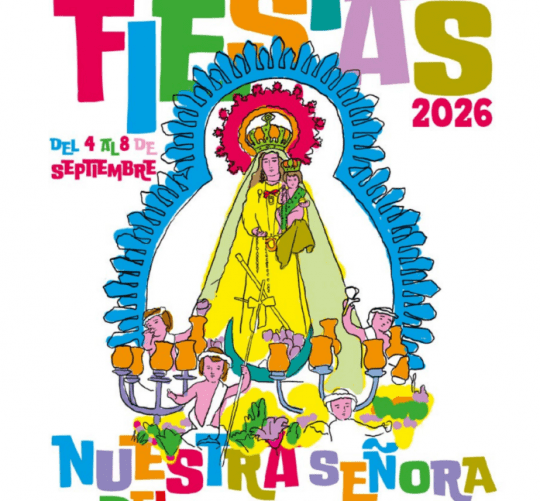 Valdemoro celebra ya mismo sus fiestas patronales 2026 en honor de la Virgen del Rosario, desde el 4 hasta el 8 de septiembre, con conciertos