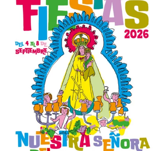 Valdemoro celebra ya mismo sus fiestas patronales 2026 en honor de la Virgen del Rosario, desde el 4 hasta el 8 de septiembre, con conciertos
