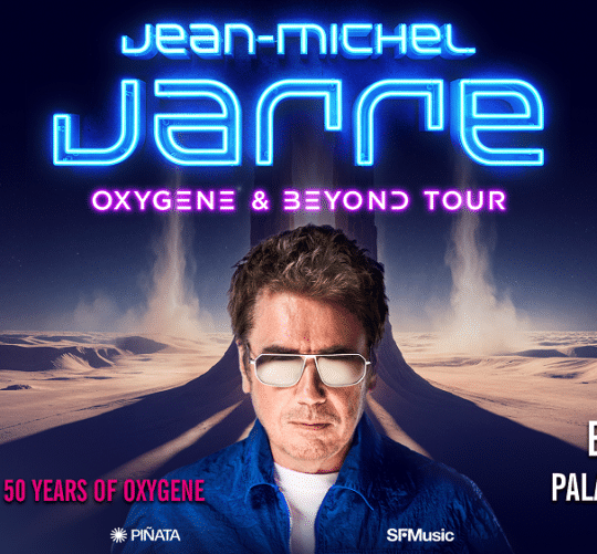 Concierto de Jean-Michel Jarre en el Palau Sant Jordi de Barcelona