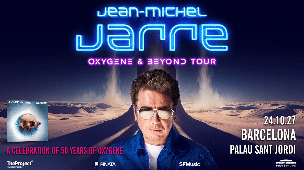 Concierto de Jean-Michel Jarre en el Palau Sant Jordi de Barcelona
