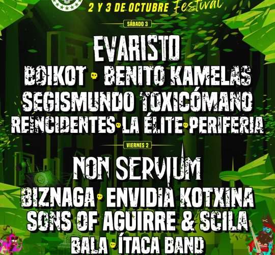 Horarios del Pirata Madrid 2026. El festival celebrará su cuarta edición este fin de semana, viernes 2 y sábado 3 de octubre en Rivas