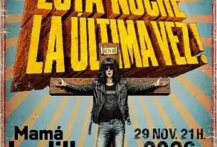 El próximo 29 de noviembre tendrá lugar la última noche de Gruta77 con un concierto de cartel doble con Mamá Ladilla y El señor que te molesta