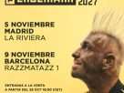 Till Lindemann regresa a España en 2027 con dos conciertos en Madrid (La Riviera) y Barcelona (Razzmatazz).