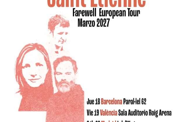 La gira de despedida de Saint Etienne visitará Barcelona, Valencia y Madrid en marzo de 2027.