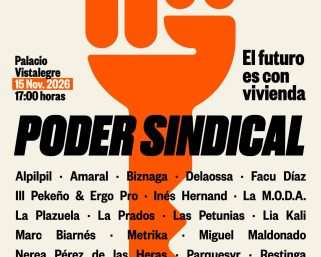 El Sindicato de Inquilinas de Madrid celebrará el próximo domingo 15 de noviembre en el Palacio Vistalegre 'Poder Sindical: El futuro es con vivienda'