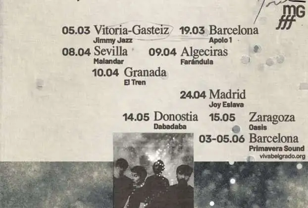 Viva Belgrado publica nuevo disco y anuncia los correspondientes primeros conciertos de presentación en 2027