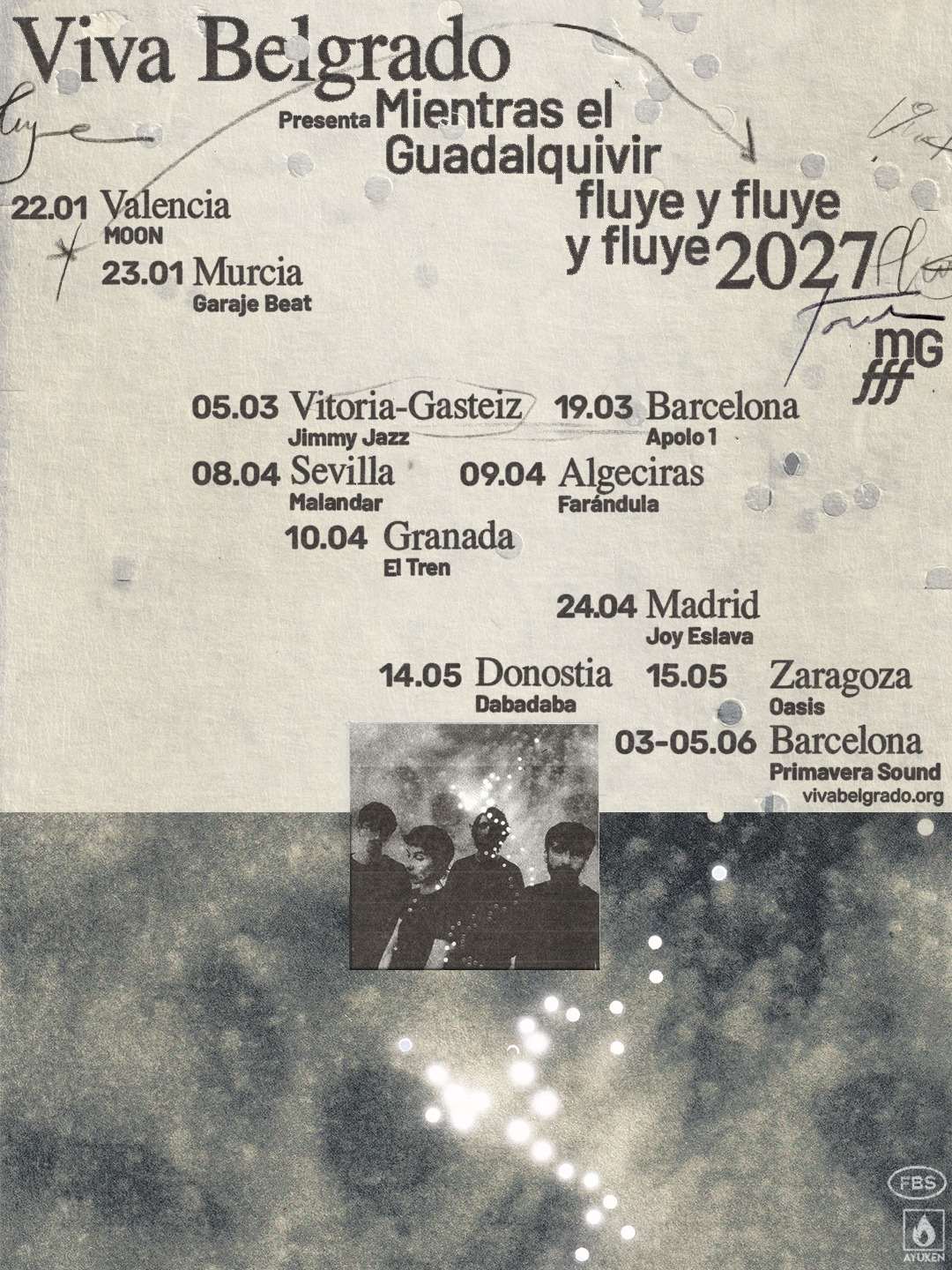 Viva Belgrado publica nuevo disco y anuncia los correspondientes primeros conciertos de presentación en 2027