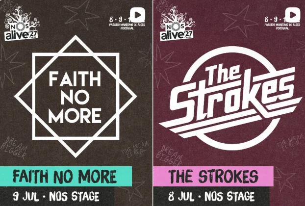 El NOS Alive 2027 de Lisboa confirma a The Strokes y Faith No More: ¿actuarán en festivales españoles como Bilbao BBK Live y/o Mad Cool?