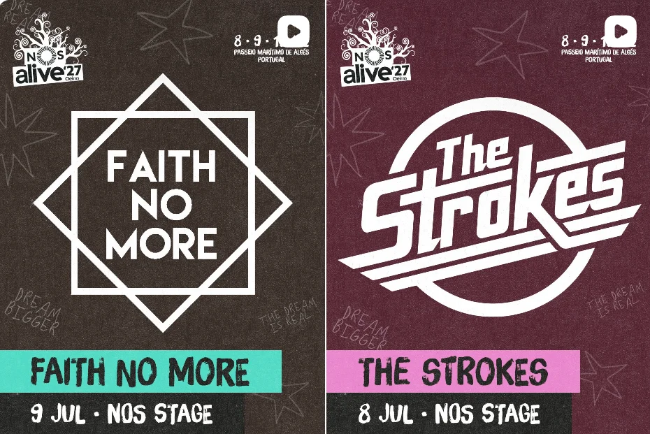 El NOS Alive 2027 de Lisboa confirma a The Strokes y Faith No More: ¿actuarán en festivales españoles como Bilbao BBK Live y/o Mad Cool?