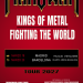 Manowar anuncia conciertos en grandes pabellones de Madrid y Badalona en 2027 con su 'Kings of metal fighting the world Tour 2027'