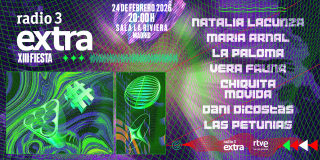 Radio 3 Extra monta una fiesta en La Riviera de Madrid el día 24 de febrero a partir de las 20:00 con entrada libre hasta completar aforo.